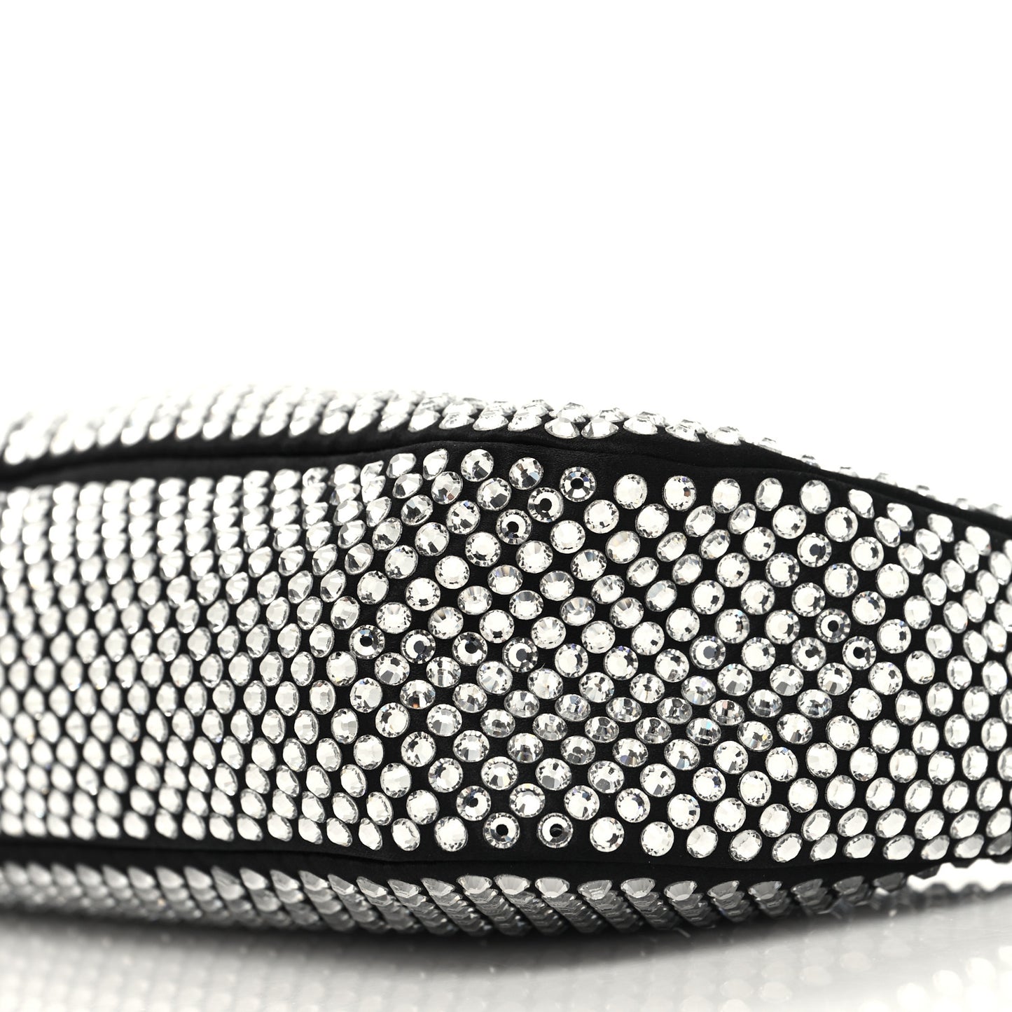 Satin Crystal Re-Edition 2005 Shoulder Bag Cristal