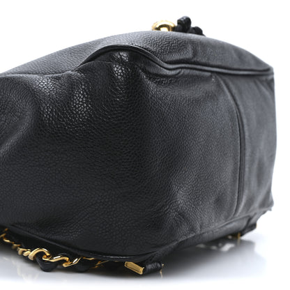Chanel Caviar CC Backpack Black 8 of 9