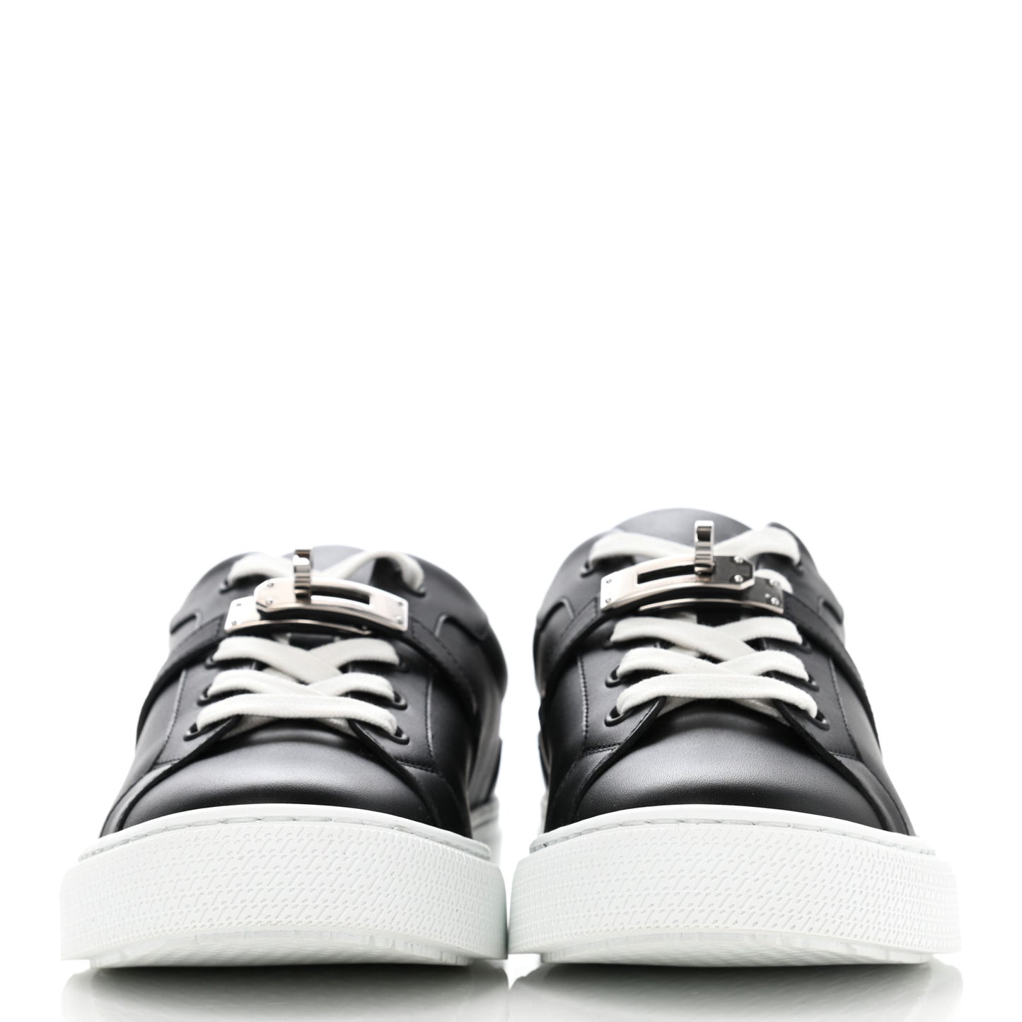 Calfskin Day Sneakers 37 Black