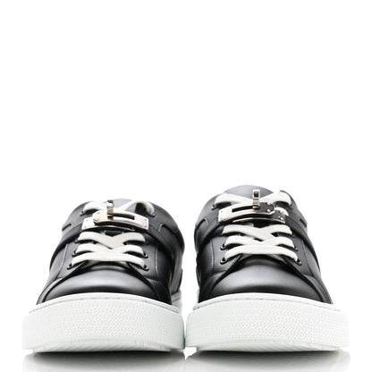 Hermes Calfskin Day Sneakers 37 Black 2 of 10