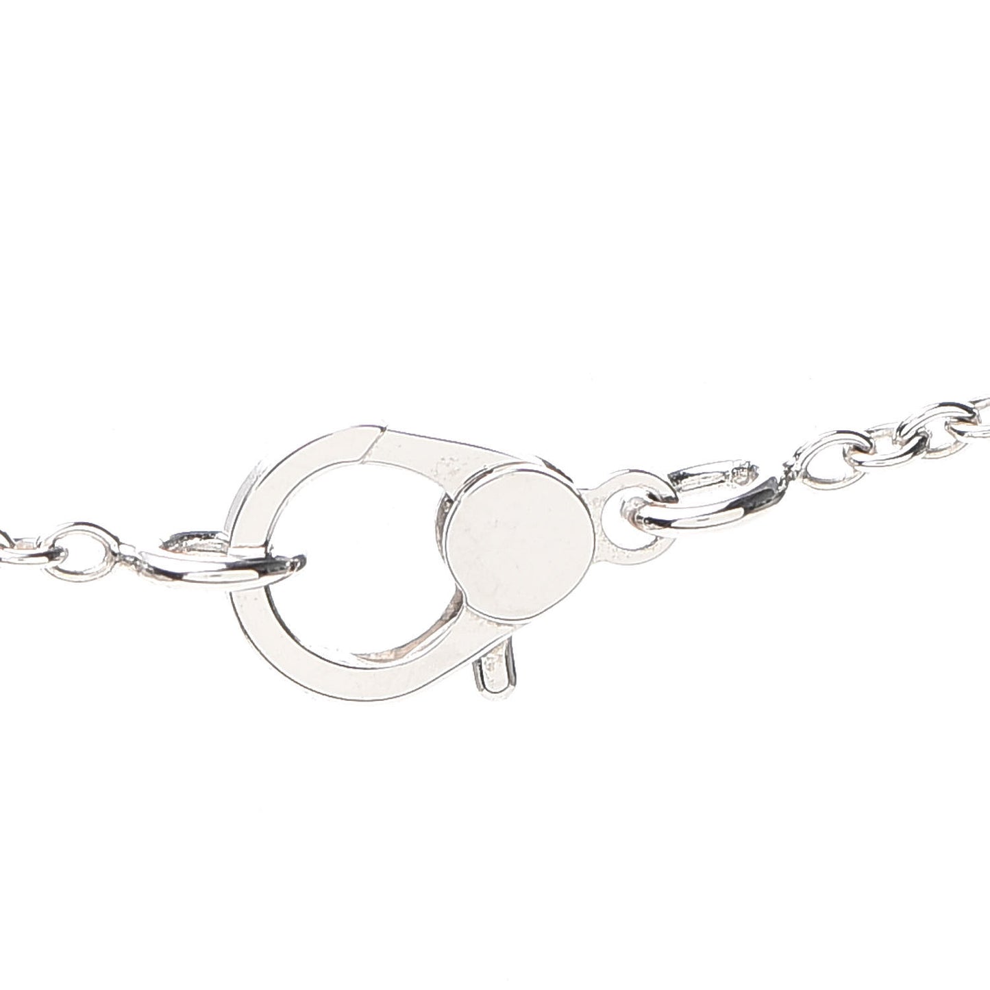 18K White Gold Diamond Finesse Pendant Necklace