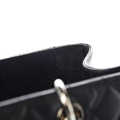Chanel Caviar Quilted XL Grand Shopping Tote GST Black 11 of 14