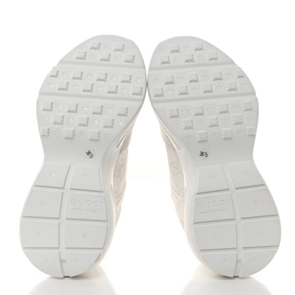 Gucci GG Supreme Monogram Womens Rhyton Sneakers 36.5 White 5 of 8
