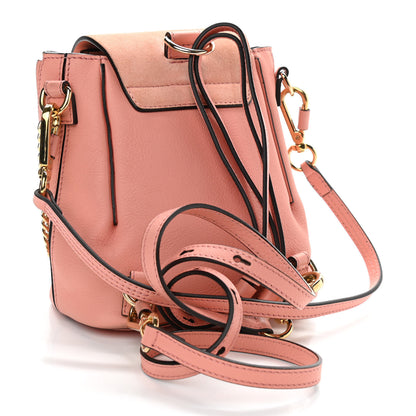 Chloe Suede Calfskin Mini Faye Backpack Ideal Blush 3 of 13