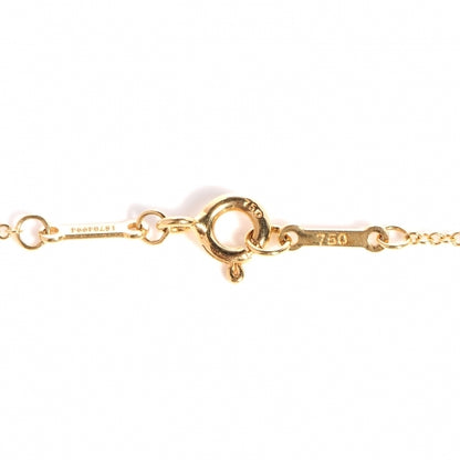 Tiffany 18K Yellow Gold Diamond .25ct Elsa Peretti Diamonds by the Yard Pendant Necklace 6 of 12