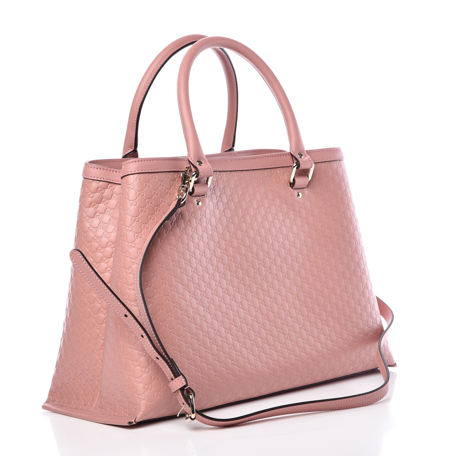 Gucci Soft Microguccissima Medium Tote Soft Pink 4 of 11