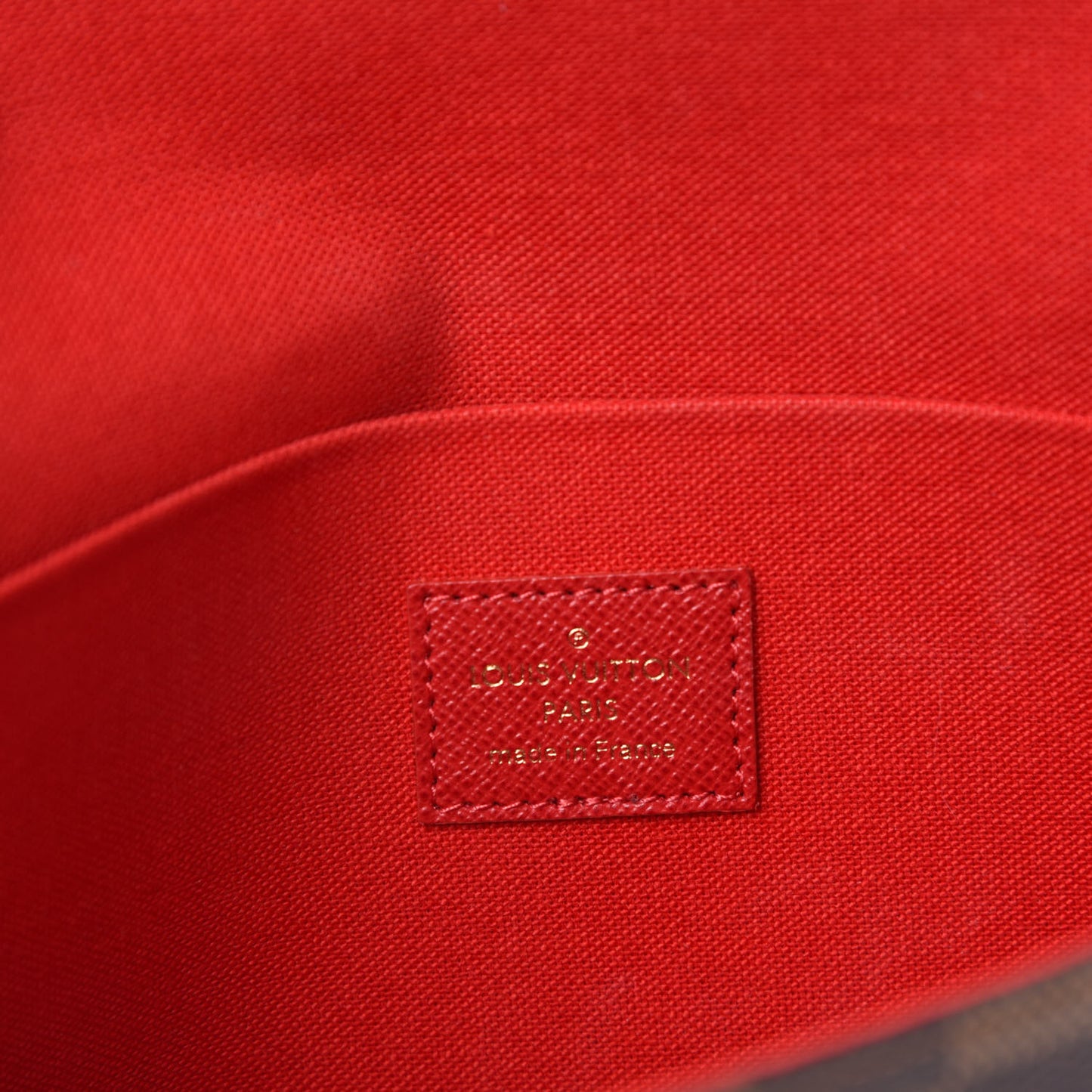 Damier Ebene Pochette Felicie Chain Wallet