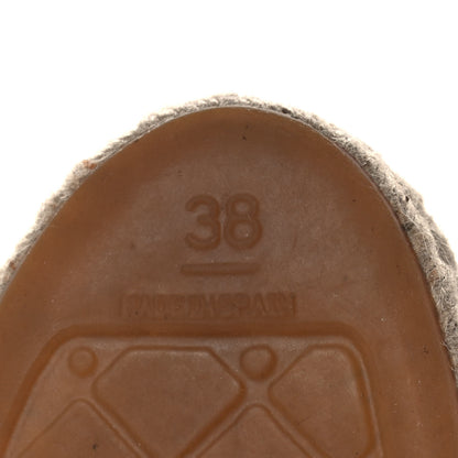 Chanel Lambskin CC Espadrilles 38 Black 8 of 11