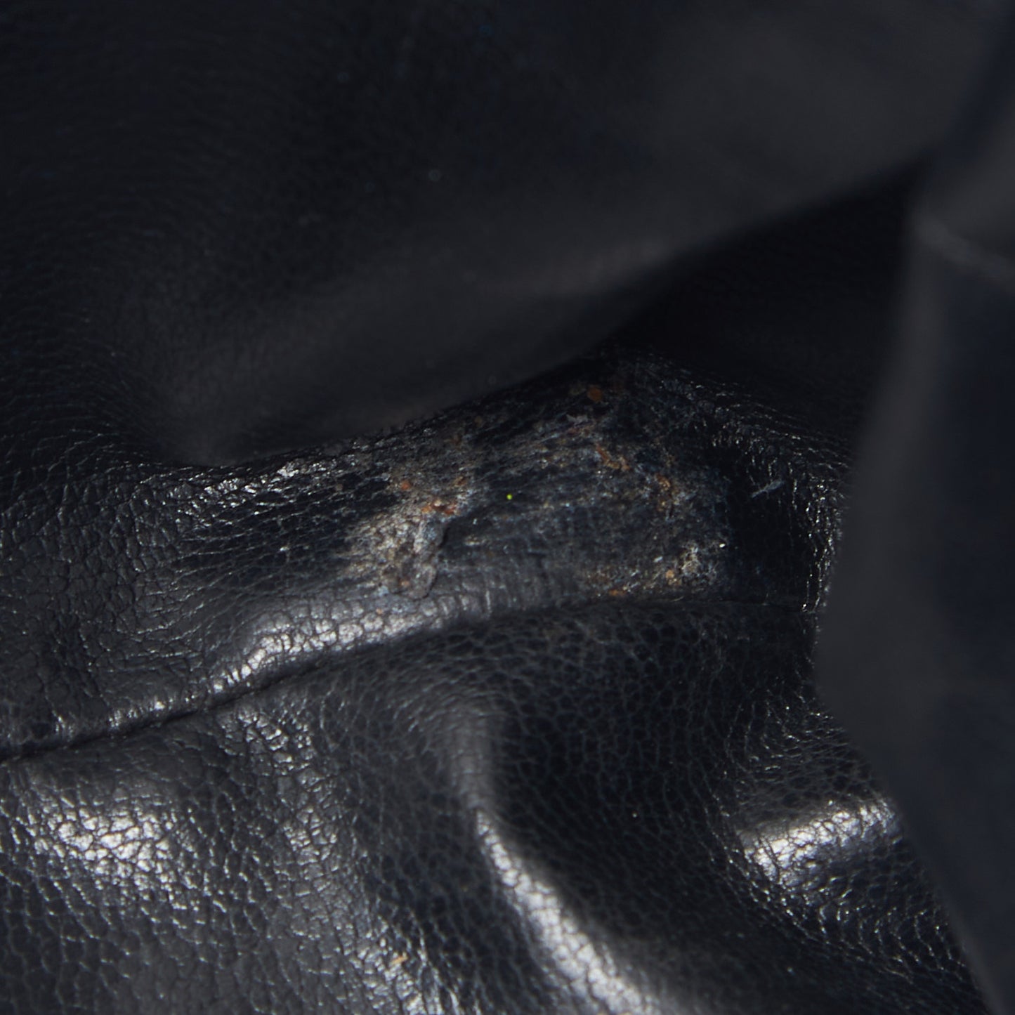 Caviar Large CC Shoulder Bag Black