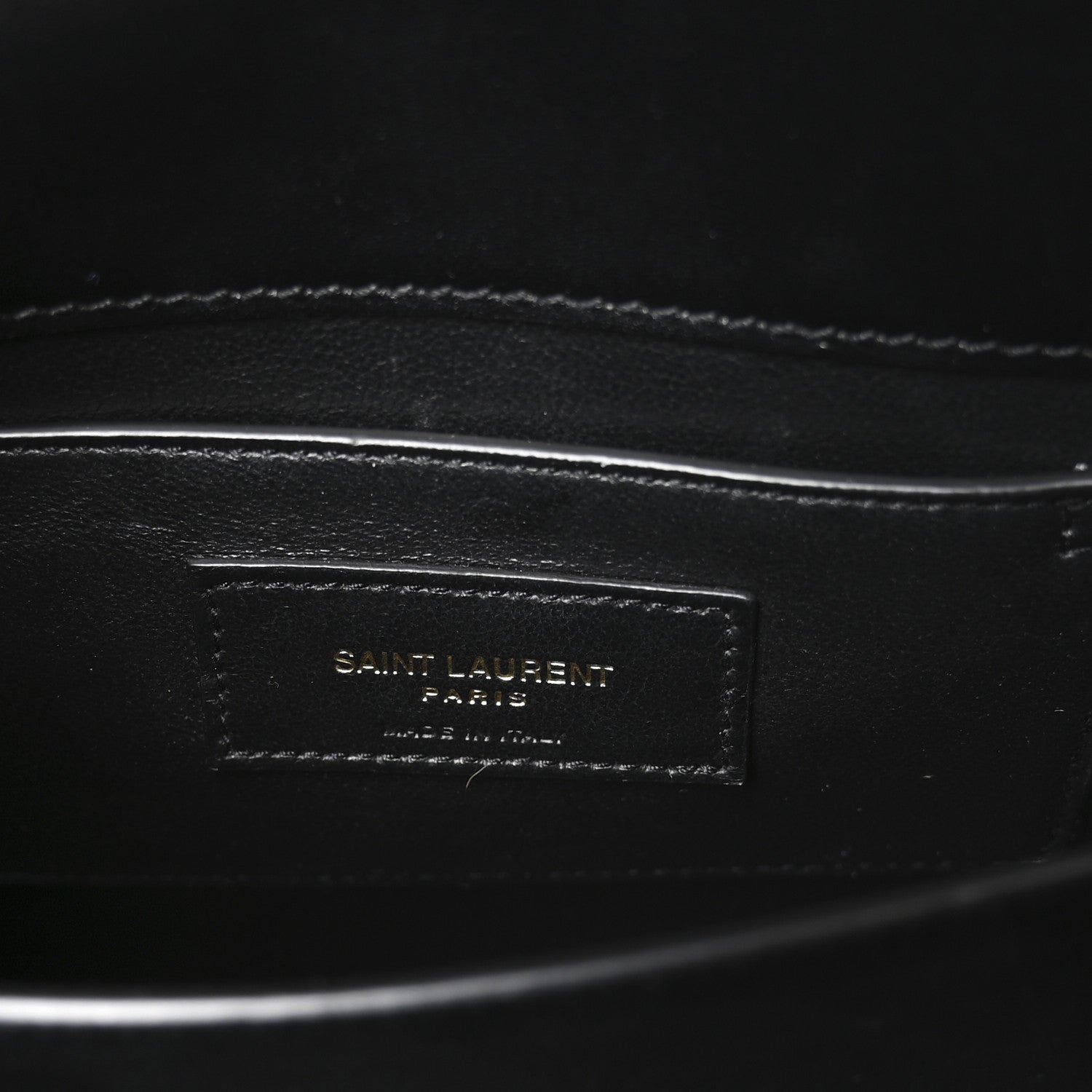 Saint Laurent Calfskin Mini Classic Monogram Cassandra Top Handle Black 6 of 11