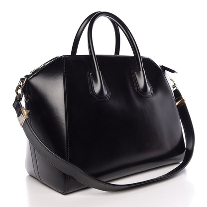 Givenchy Shiny Lord Calfskin Medium Antigona Black 3 of 7