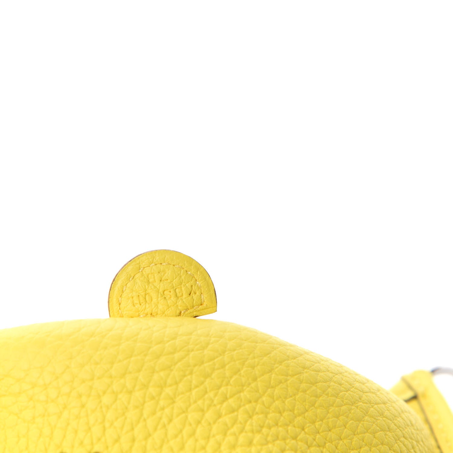 Hermes Taurillon Clemence Evelyne TPM Lime 9 of 11