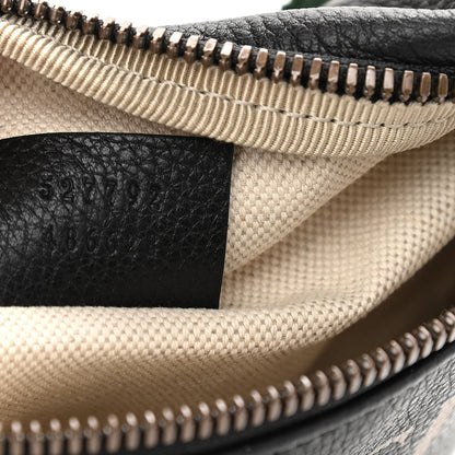 Gucci Grained Calfskin Small Logo Belt Bag Black 7 of 11