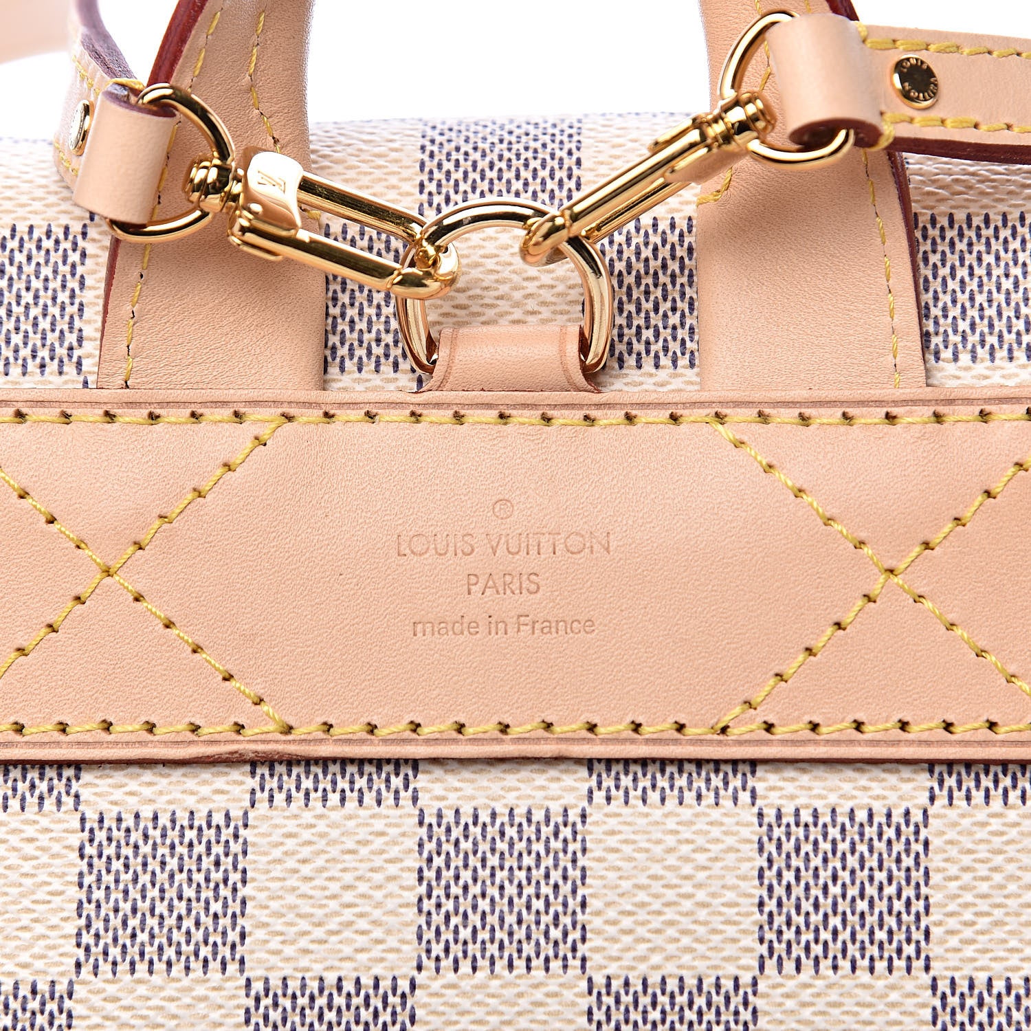 Louis Vuitton Damier Azur Sperone BB Backpack 6 of 8