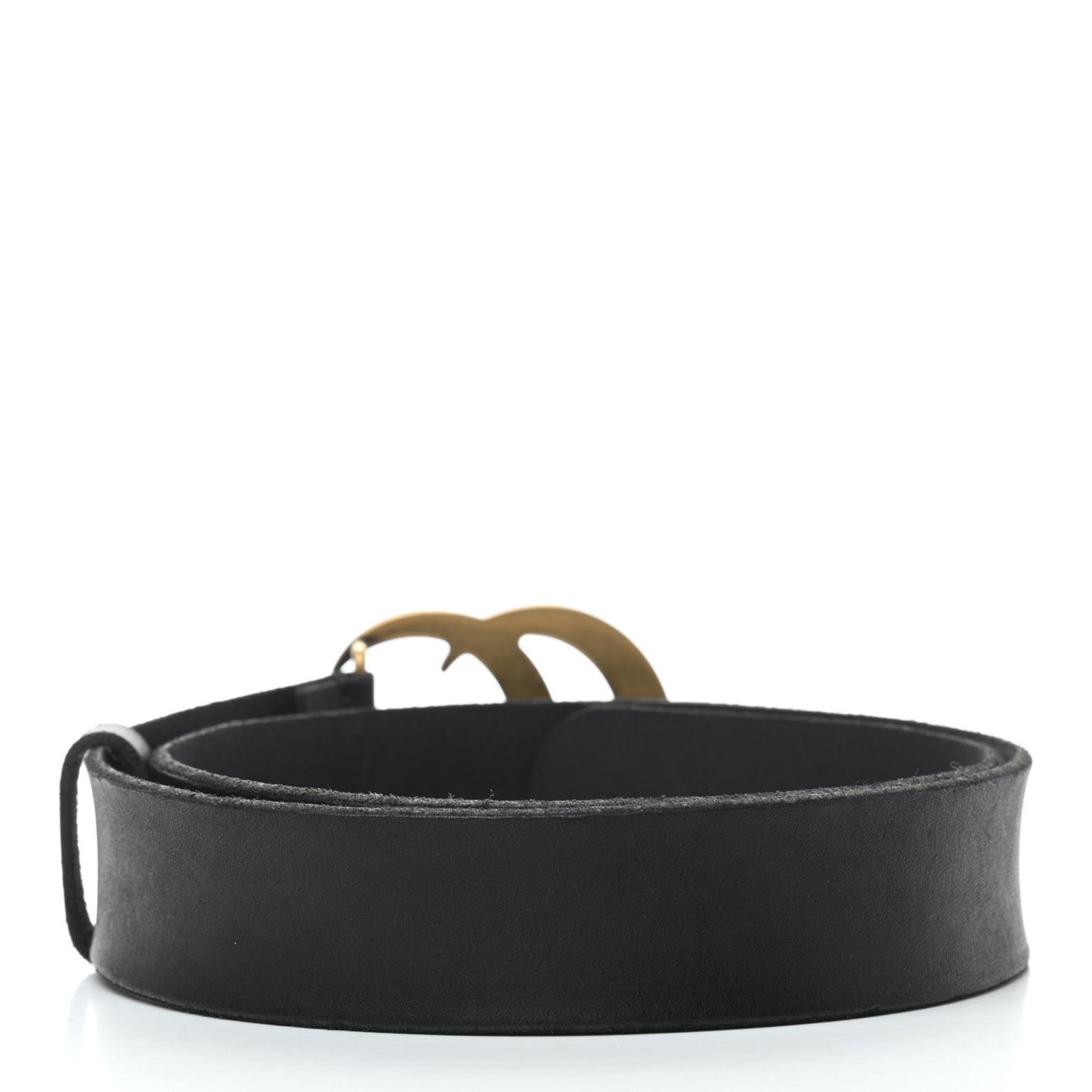 Faded Calfskin Double G 40mm Belt 85 34 Black