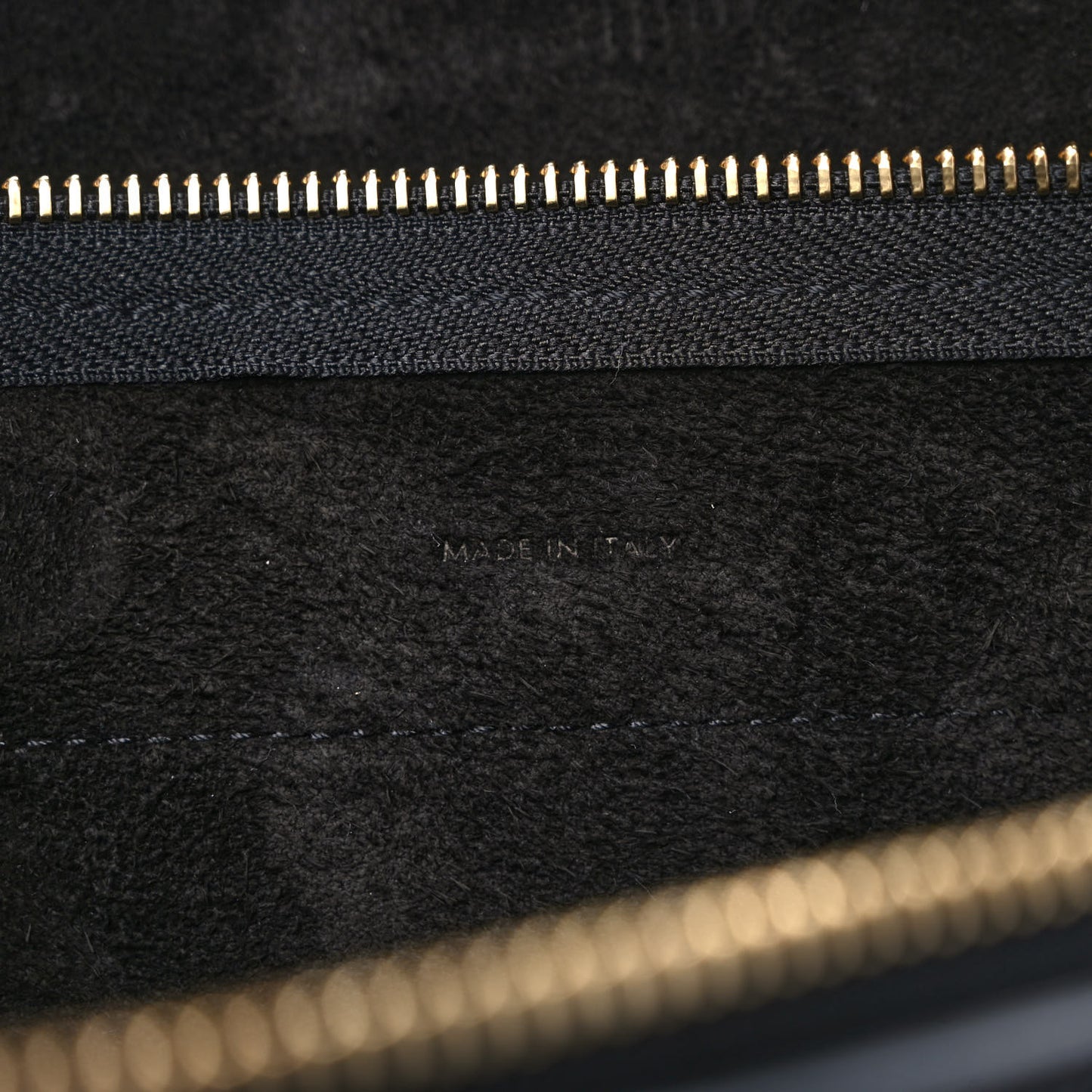 Grained Calfskin Nano Belt Bag Black