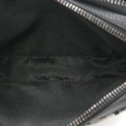 Christian Dior Oblique Pouch Beige Black 6 of 10