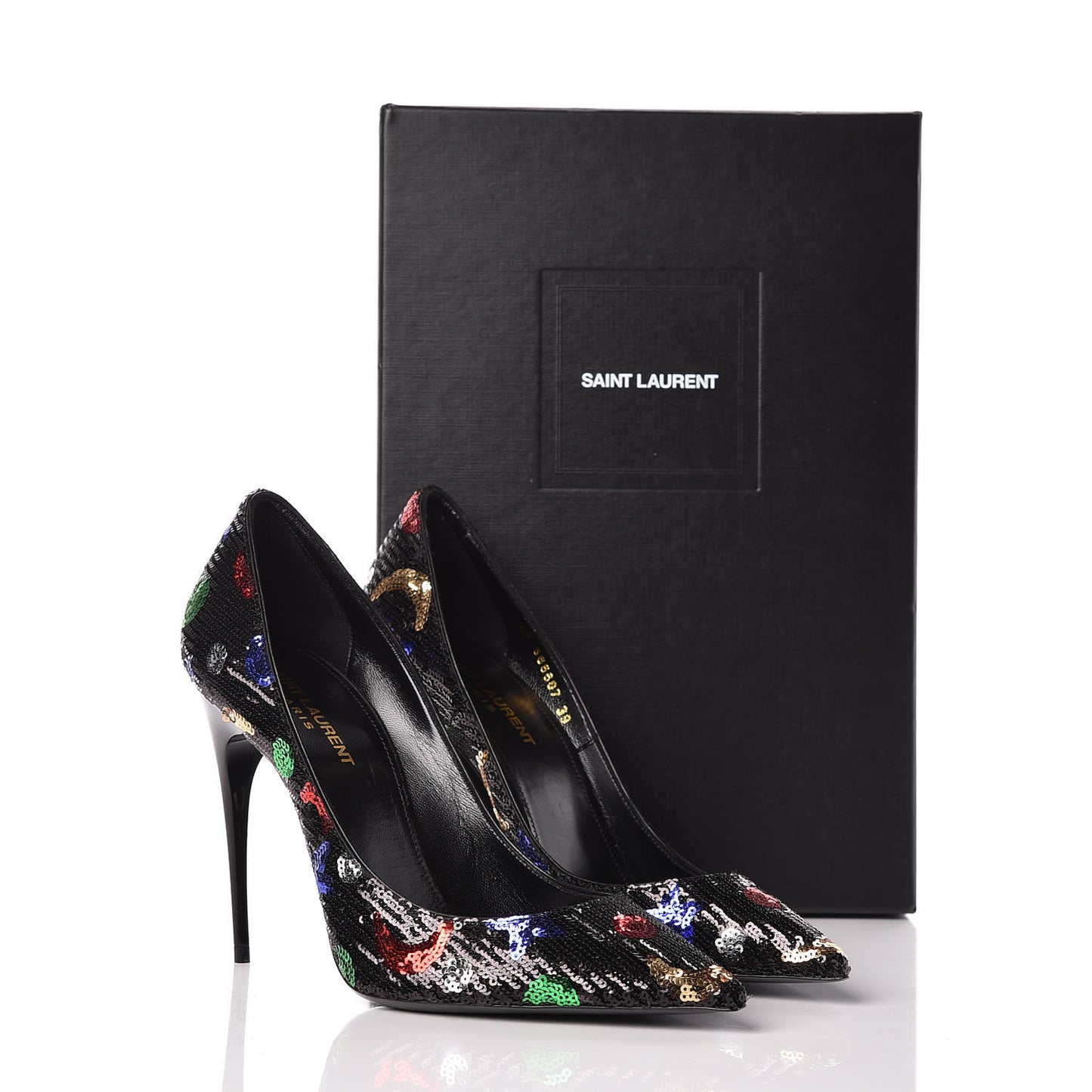 Sequin Palace 105 Pumps 39 Black