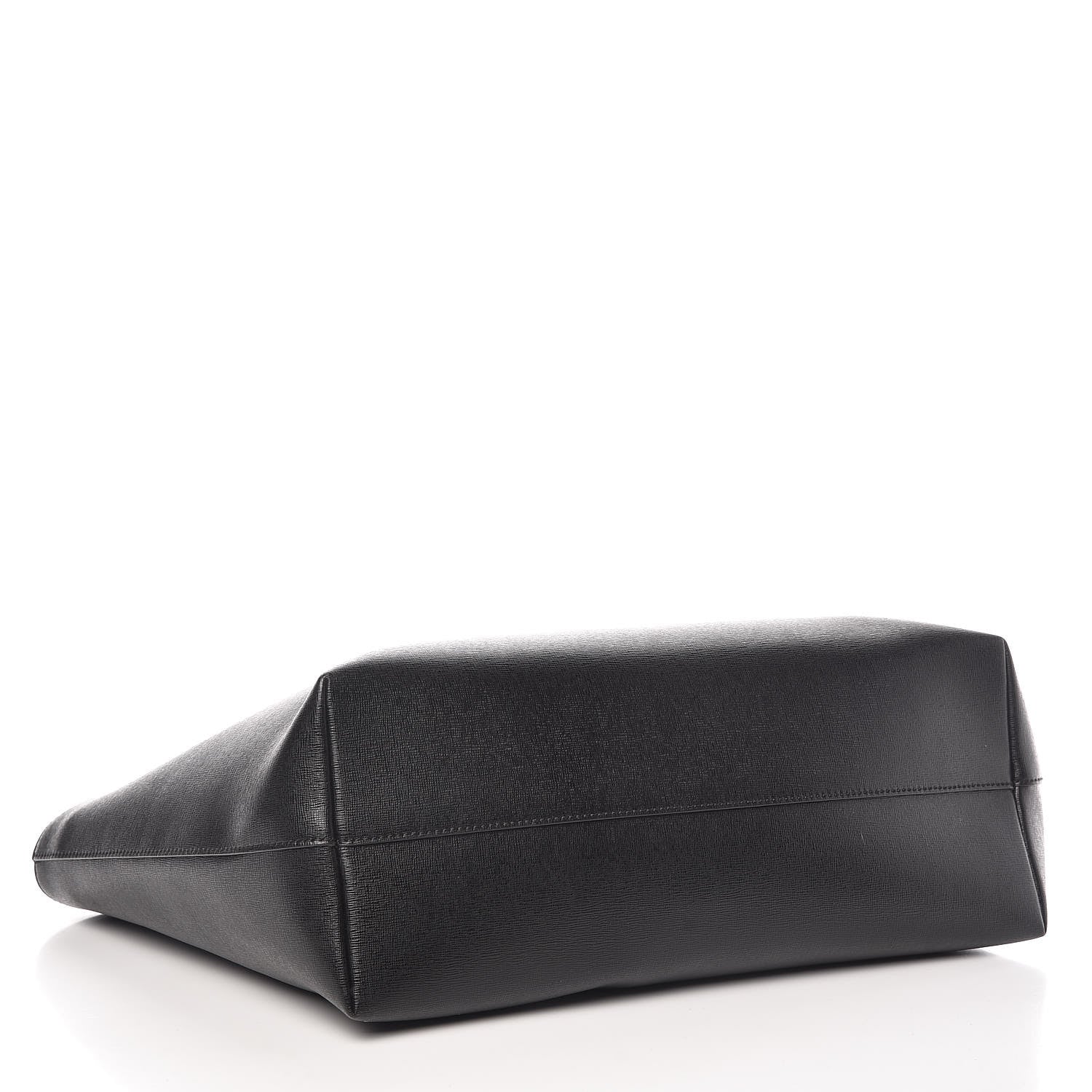 Fendi Vitello Elite Cuoio Monster Buggies Medium Roll Tote Black Multicolor Blue Cobalto 4 of 12