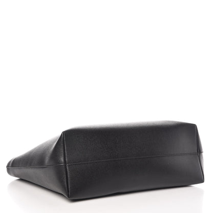 Fendi Vitello Elite Cuoio Monster Buggies Medium Roll Tote Black Multicolor Blue Cobalto 4 of 12