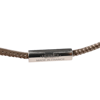 Hermes Swift Monpetit Small Kelly Pendant Necklace Etoupe Nata 5 of 6