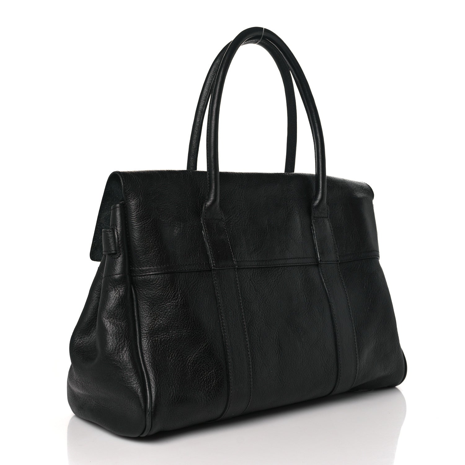 Mulberry Natural Leather Bayswater Black 3 of 10