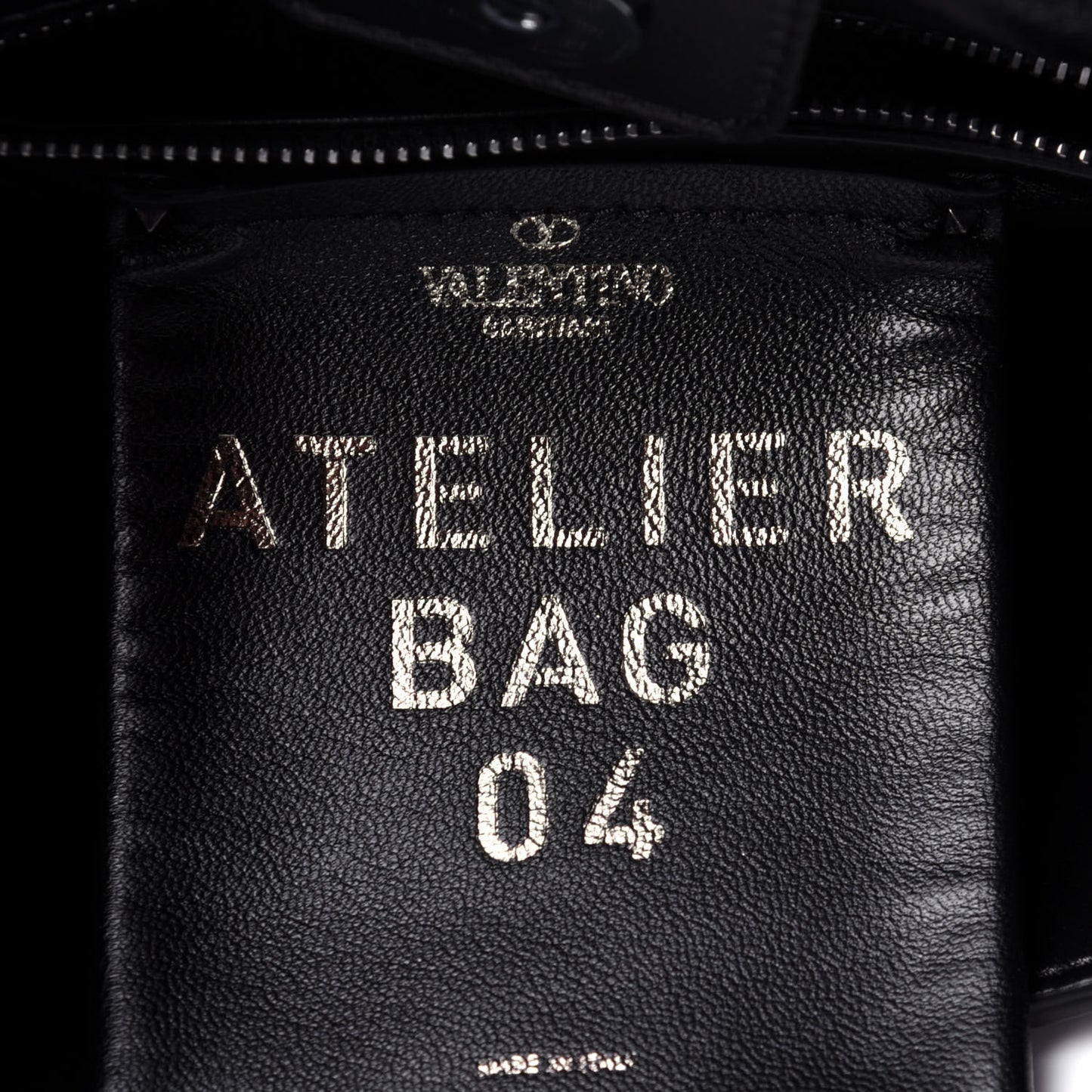 Nappa Atelier 04 Rouches Edition Small Ruffle Hobo Black