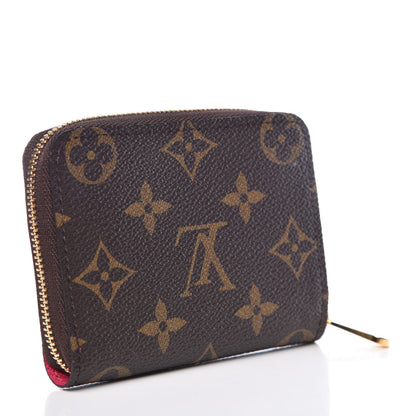 Louis Vuitton Monogram LV Love Lock Zippy Coin Purse 3 of 7