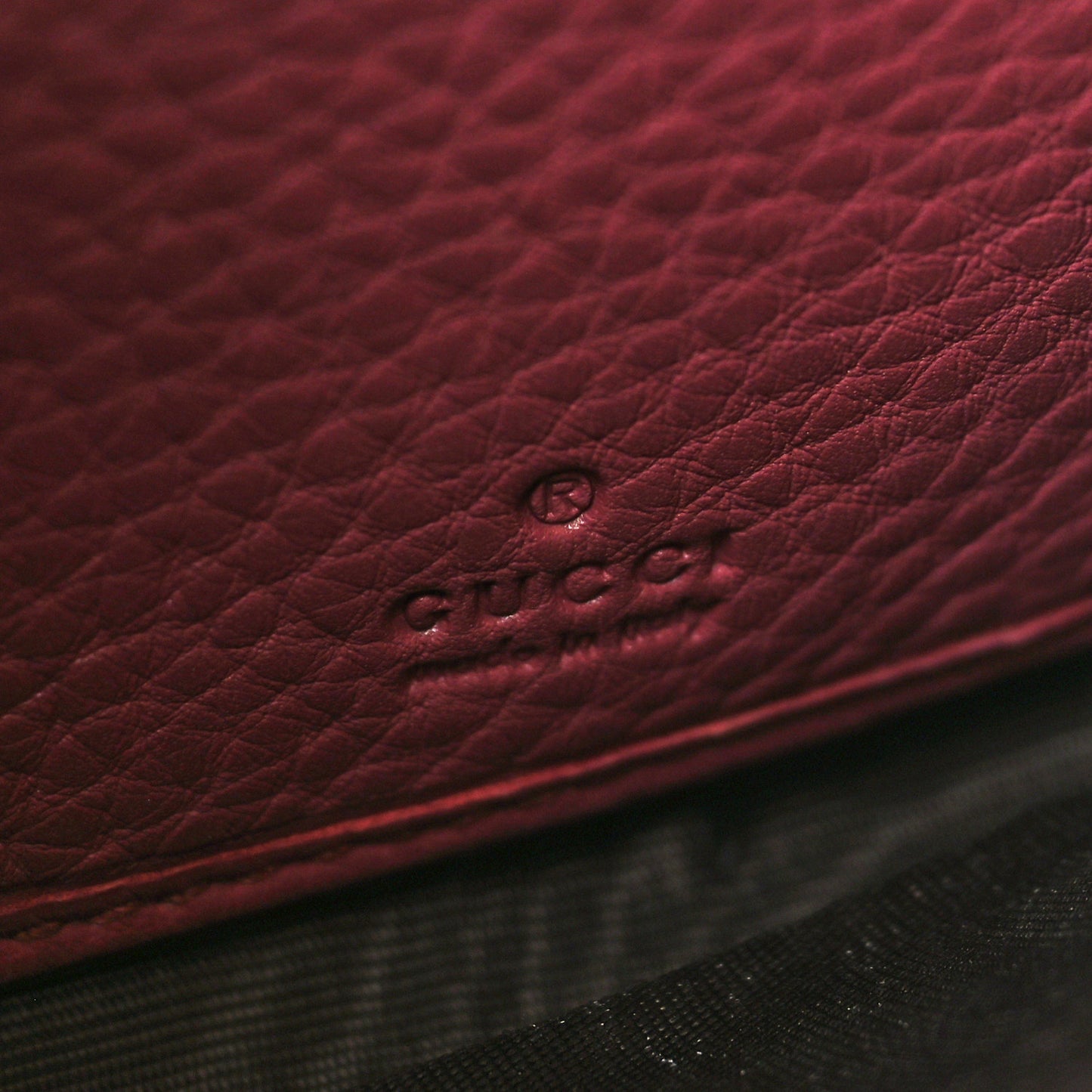 Cellarius Calfskin GG Marmont Continental Wallet Dry Rose