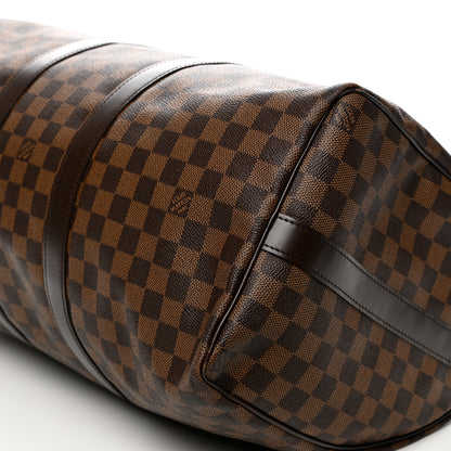 Louis Vuitton Damier Ebene Keepall Bandouliere 45 11 of 11