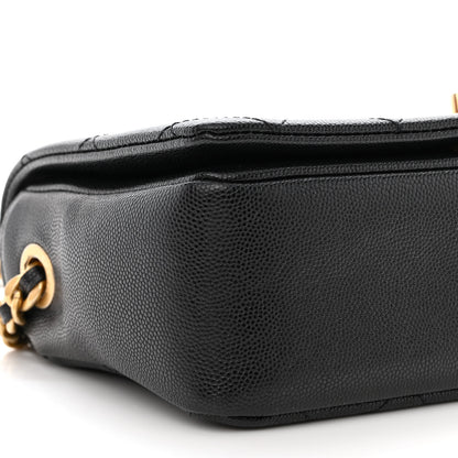 Chanel Caviar Quilted Small Fashion Therapy Flap Bag Black 9 of 11