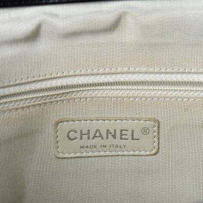 Chanel Washed Lambskin Quilted Large Chain Around Messenger Black 8 of 10