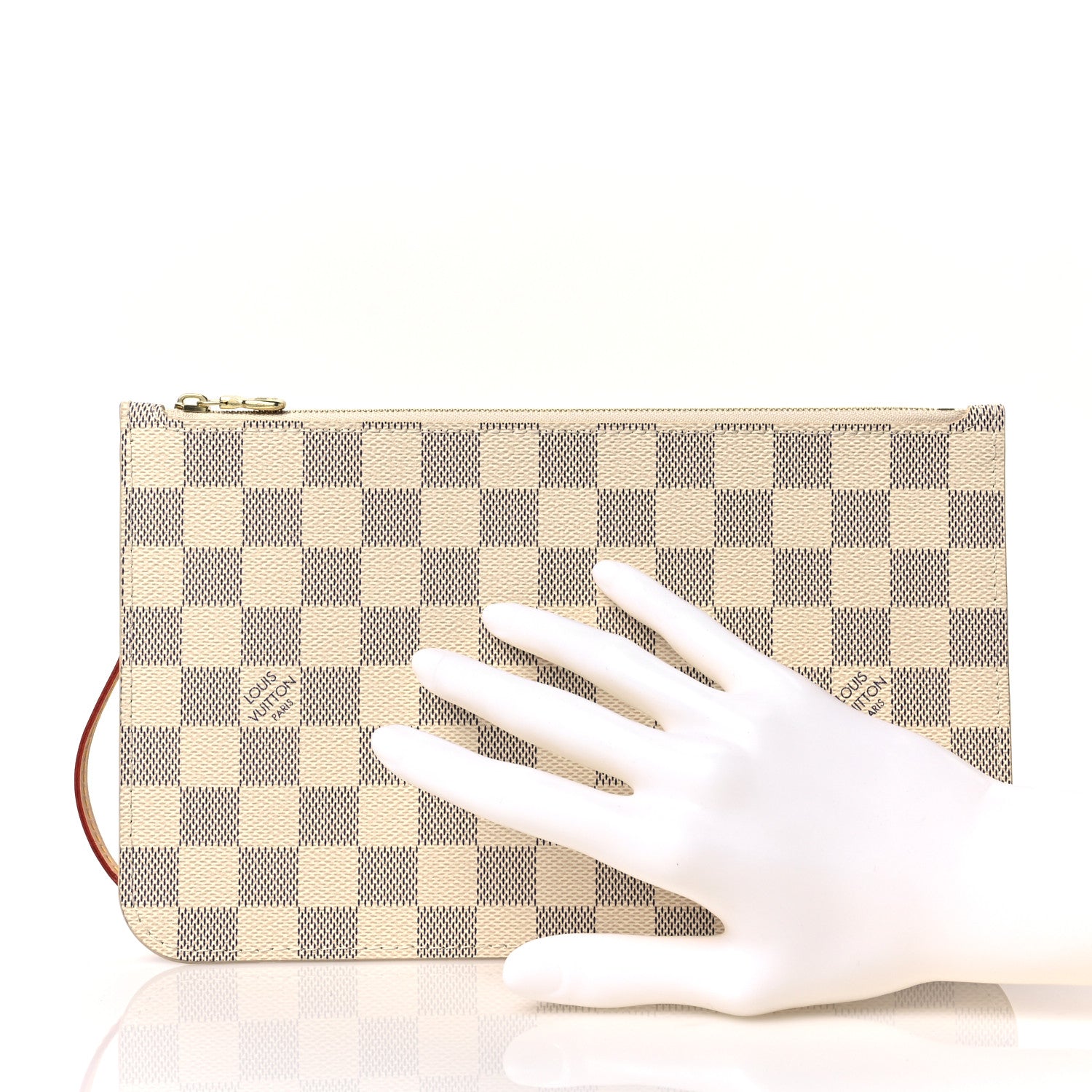 Louis Vuitton Damier Azur Neverfull MM GM Pochette 2 of 6
