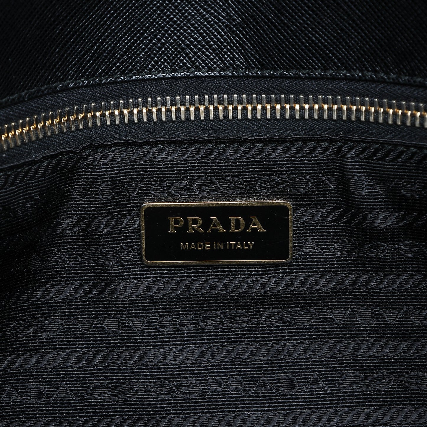 Saffiano Large Galleria Double Zip Tote Black