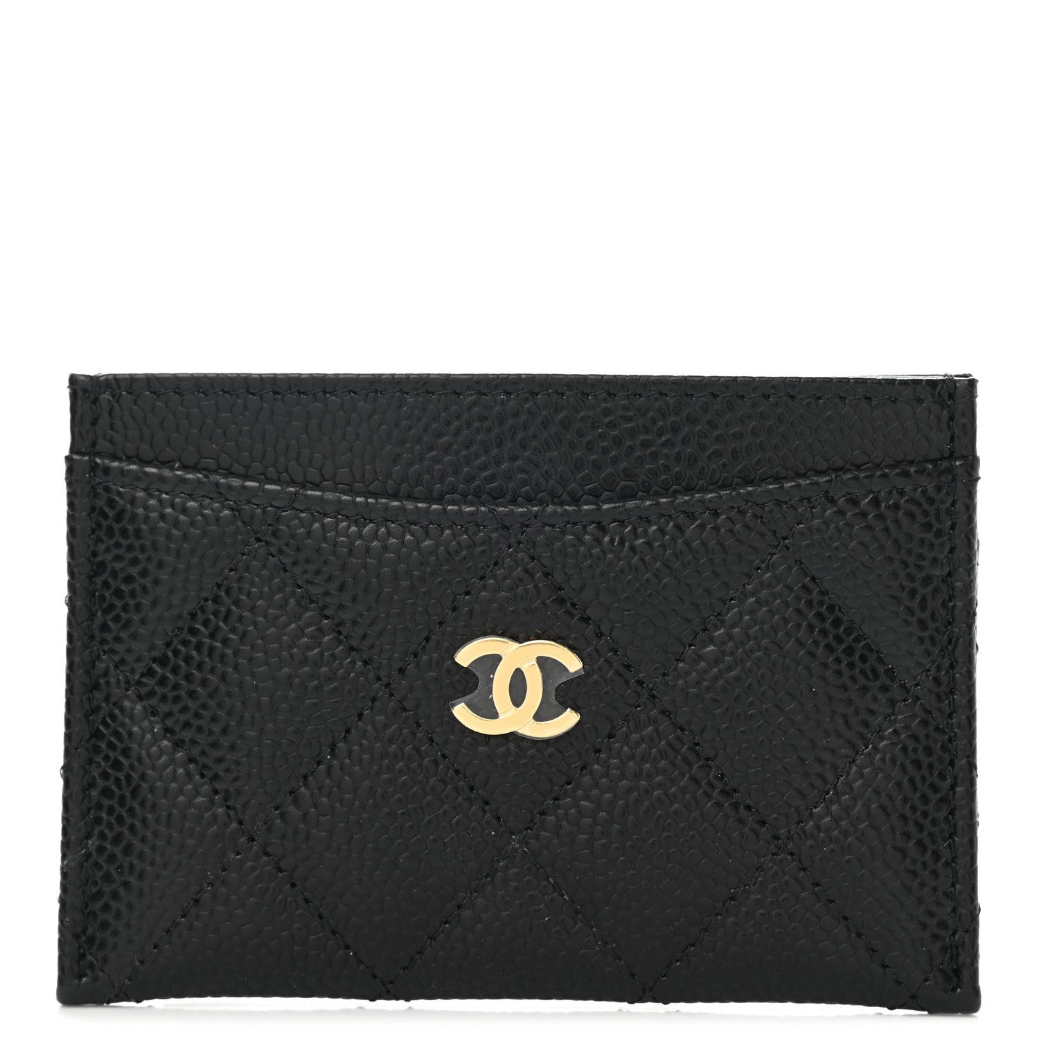 Chanel Caviar Quilted Card Holder Black 1 of 9