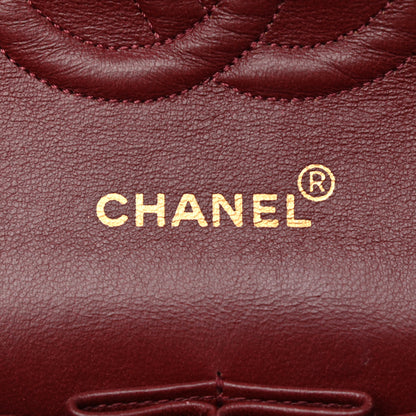 Chanel Lambskin Quilted Medium Double Flap Black 6 of 12