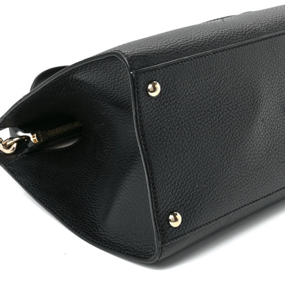 Gucci Dollar Calfskin Large Soho Top Handle Satchel Black 10 of 13