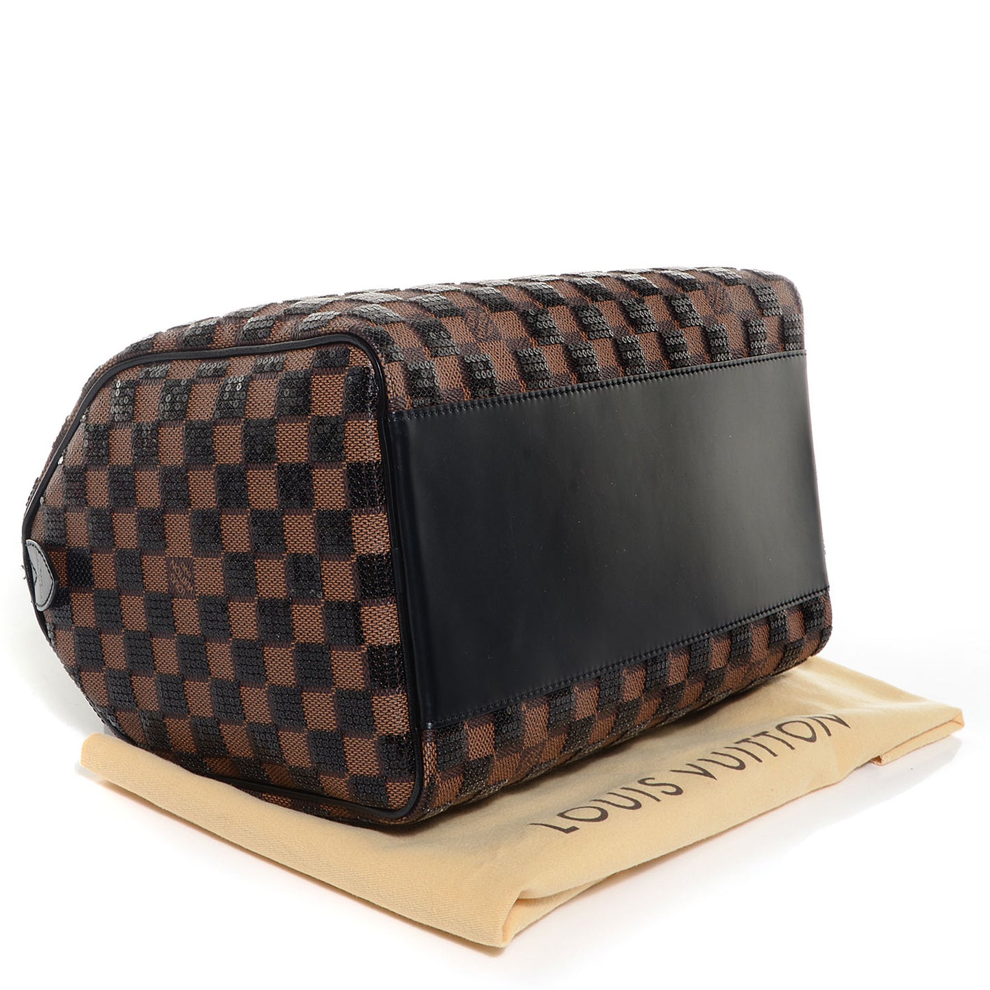 Damier Paillettes Speedy 30 Black