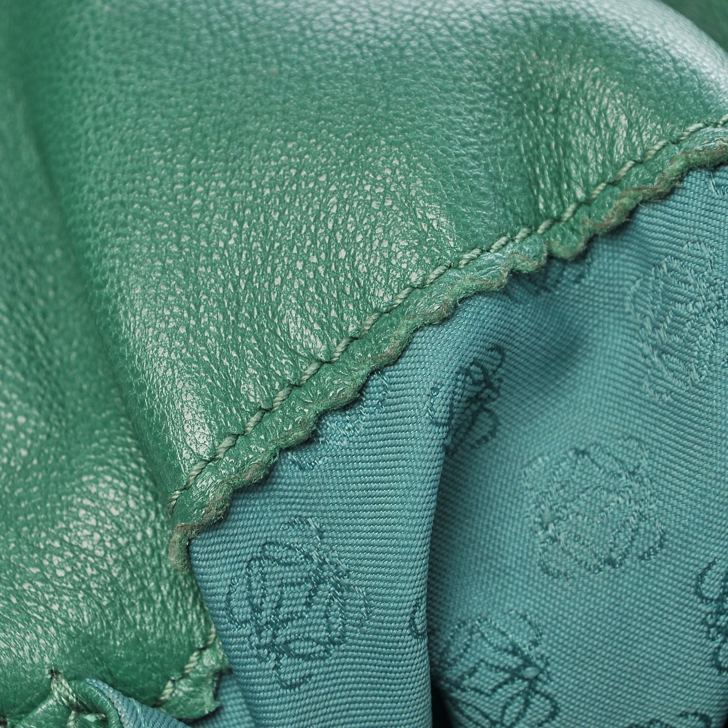 Calfskin Flamenco Shoulder Bag Green