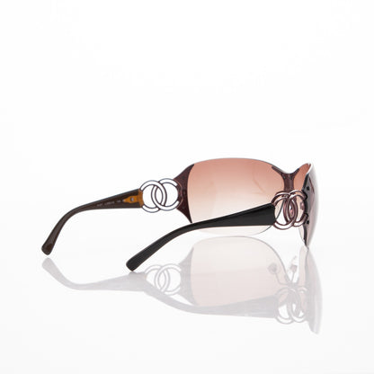 Chanel CC Sunglasses 4145 Brown 4 of 6