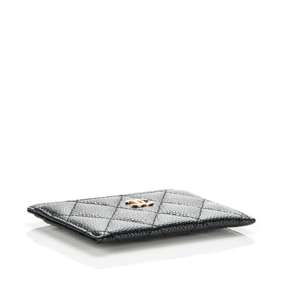 Chanel Caviar Quilted Card Holder Black 4 of 7