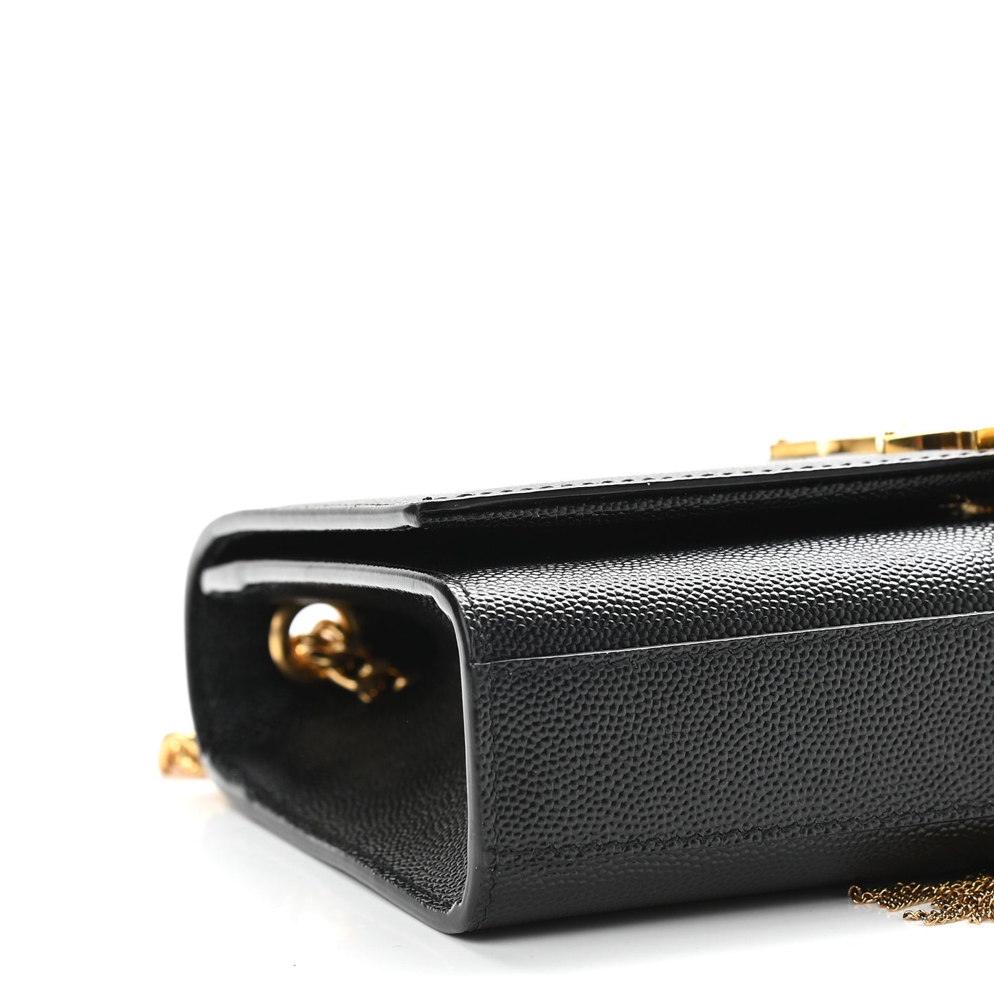 Grain De Poudre Small Classic Monogram Kate Tassel Satchel Black