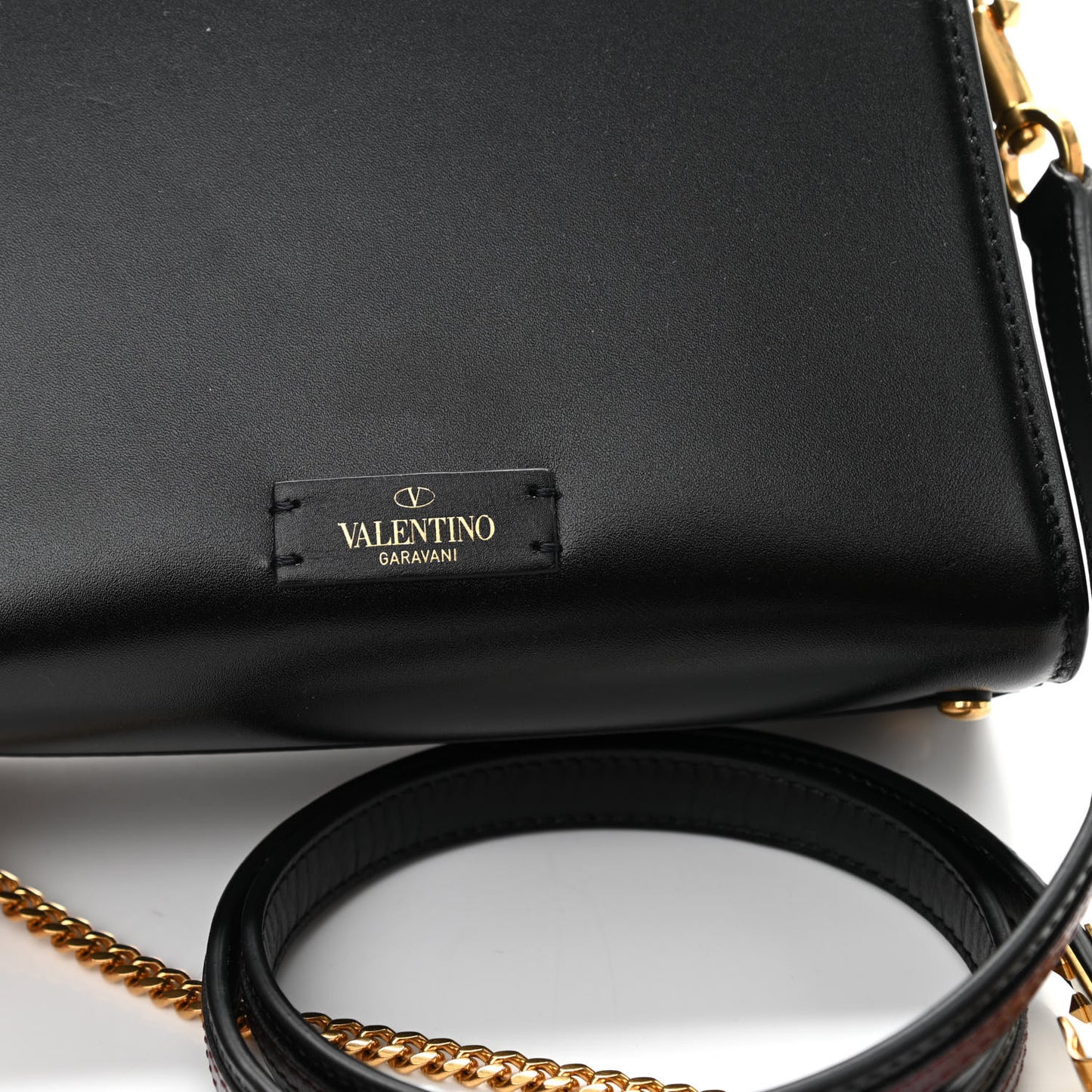 Calfskin Mini VSling Top Handle Bag