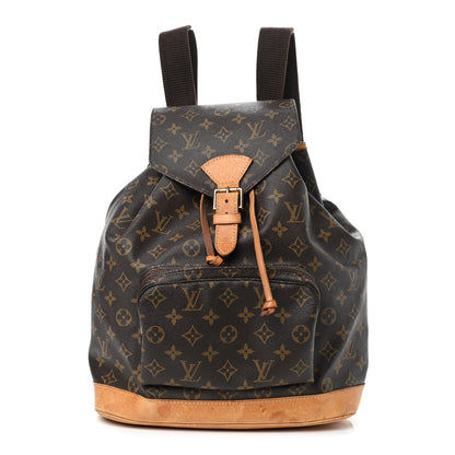 Louis Vuitton Monogram Montsouris GM Backpack 1 of 12