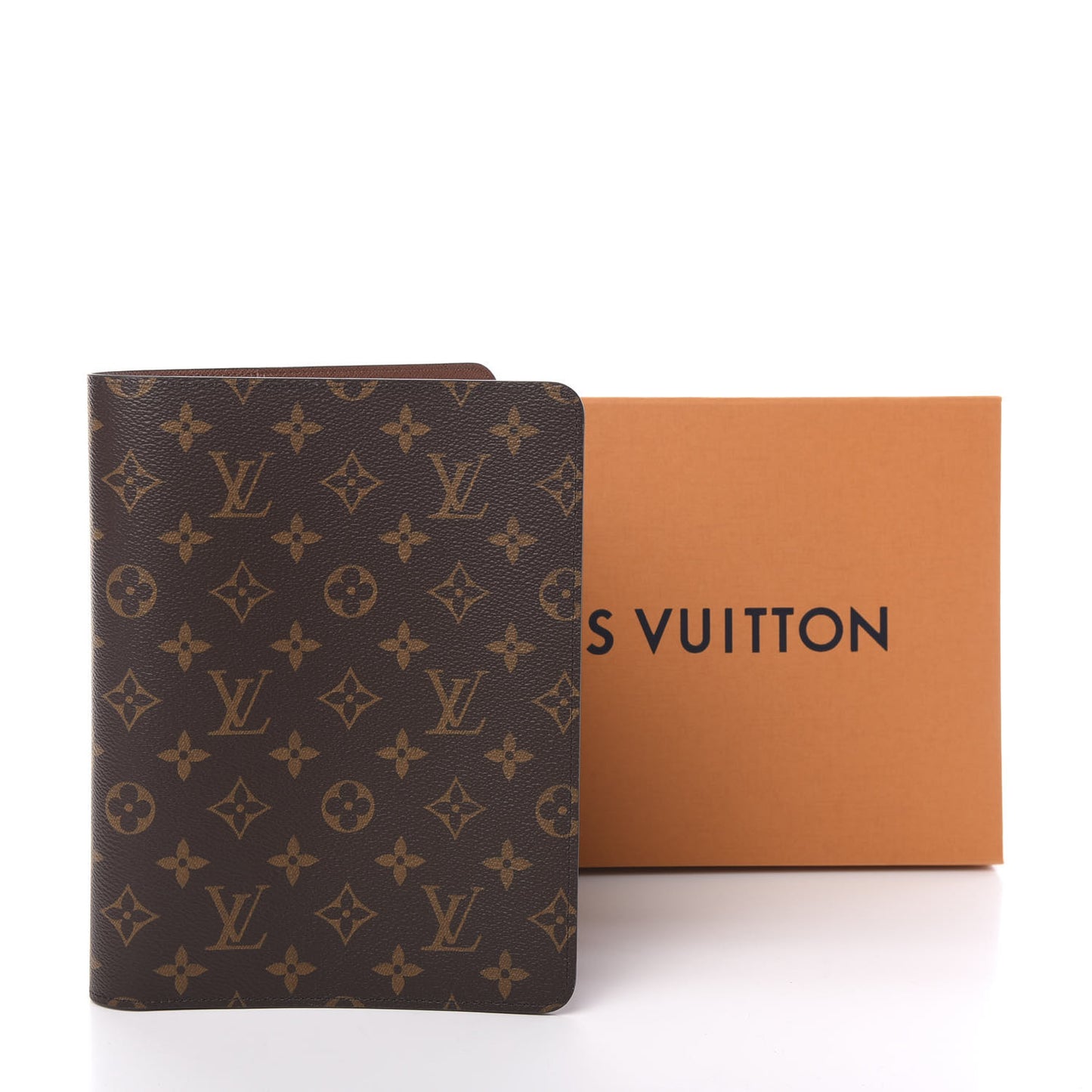 Monogram Desk Agenda Cover