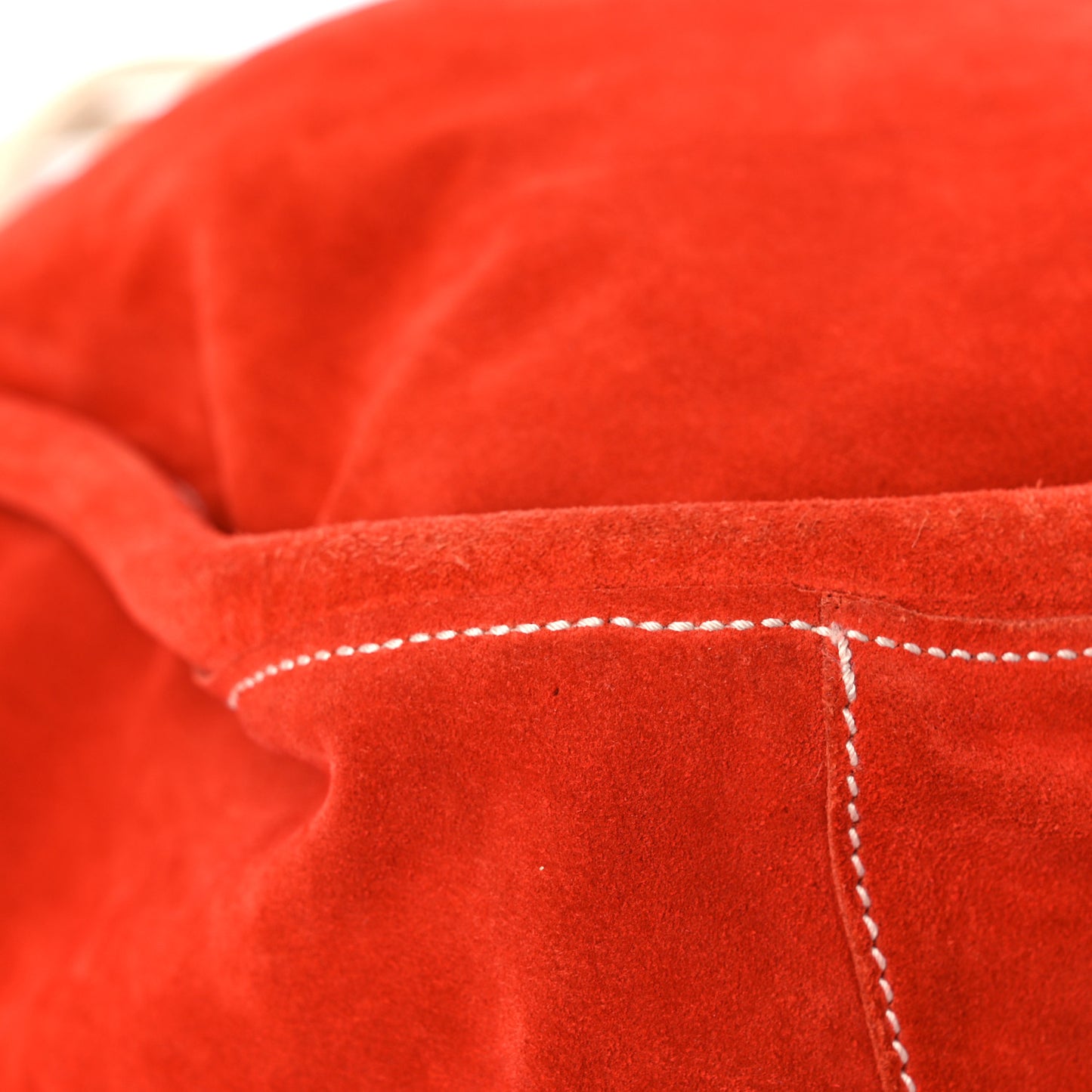 Suede XL Tote Red