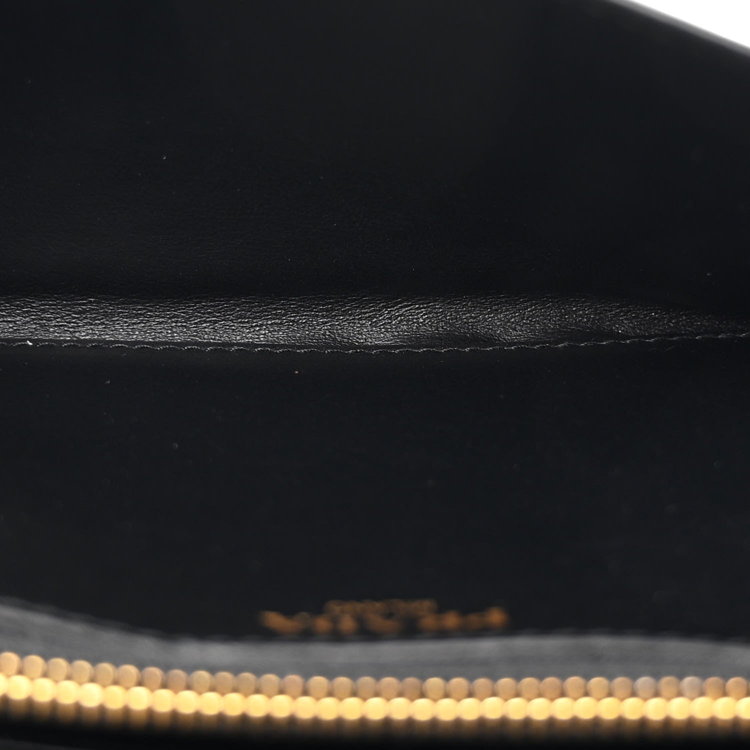 Prada Soft Calfskin Quilted Chain Wallet Black 5 of 12