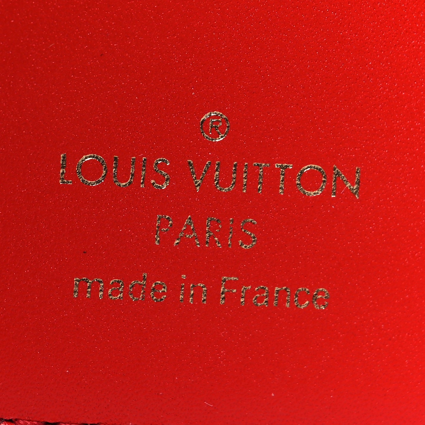 Monogram Flower Lock Compact Wallet Coquelicot