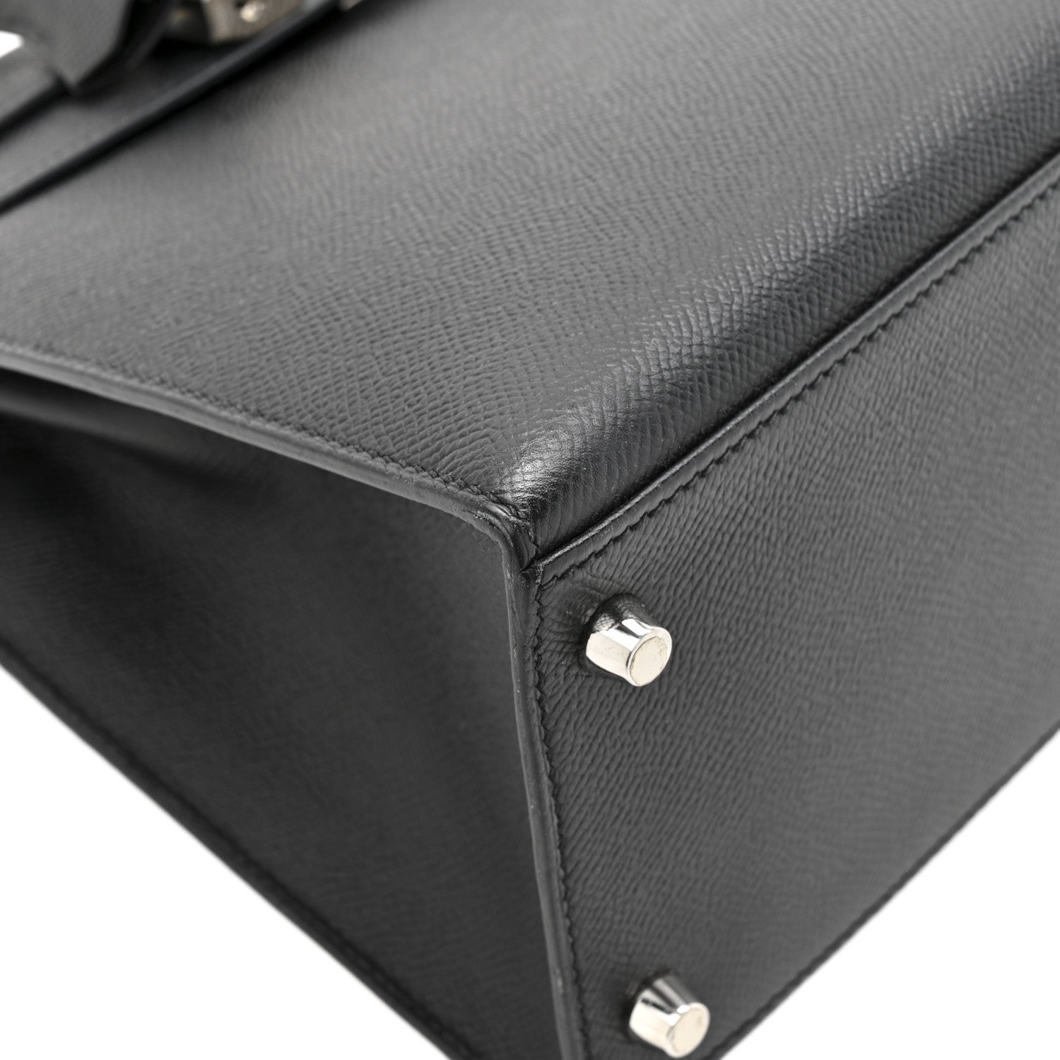 Hermes Epsom Kelly Sellier 28 Black 10 of 14