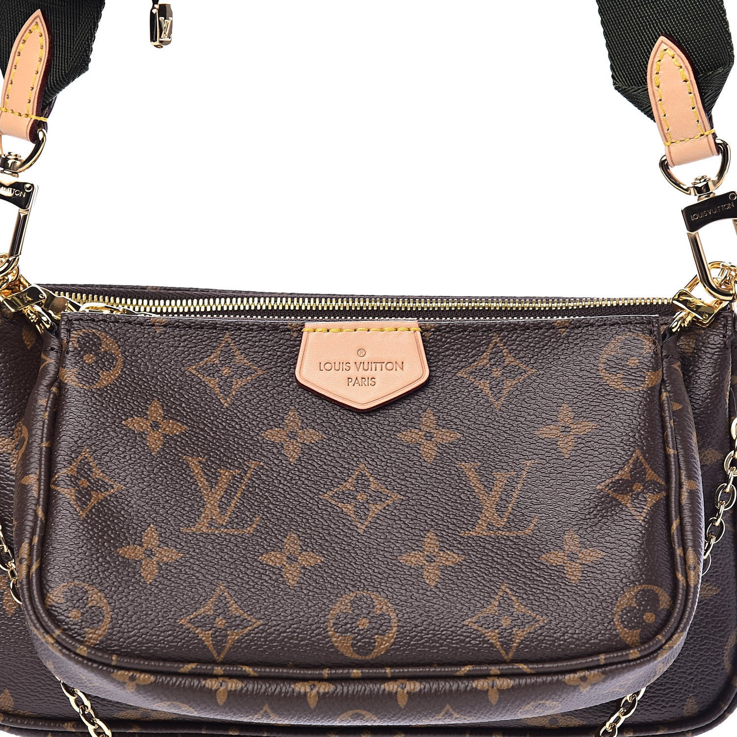 Monogram Multi Pochette Accessories Kaki